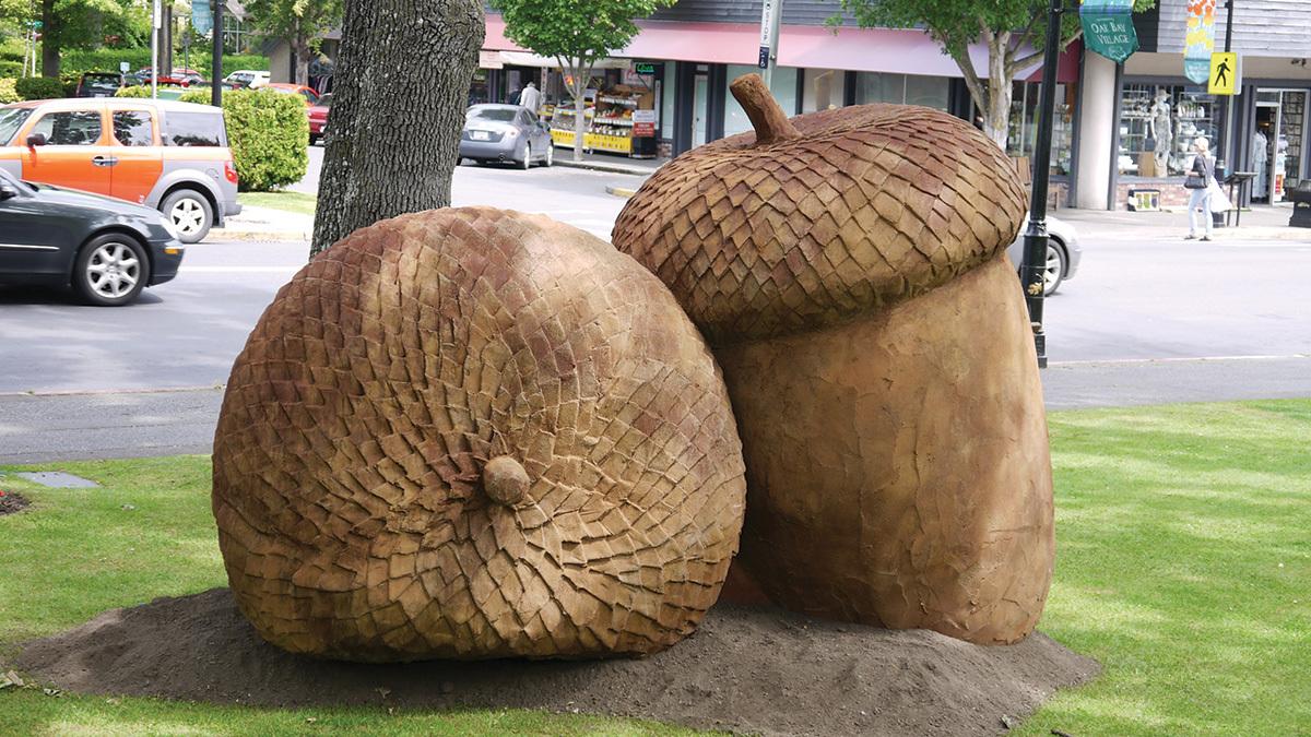 Sleeping Giants sculpture by Fred Dobbs