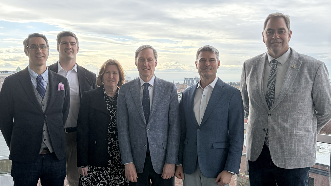 Directors Caradonna, DeVries, Little, McNeil-Smith, Murdoch and Goodmanson outside the CRD Board rooom on November 12, 2025